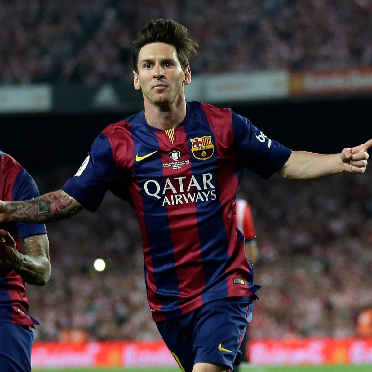 Lionel Messi Beats Cristiano Ronaldo to Best International Athlete ESPY ...