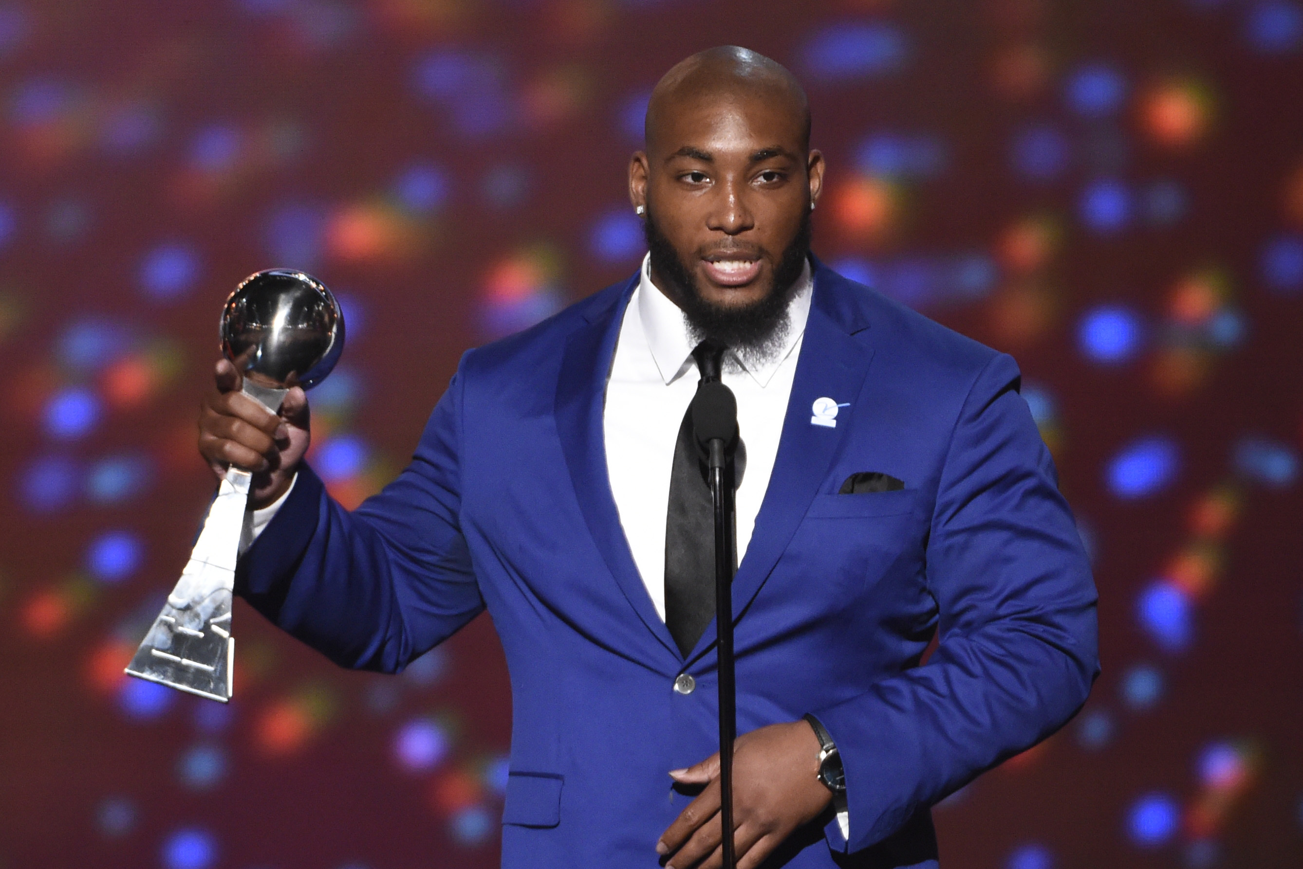 2015 NFL Awards: Aaron Rodgers, J.J. Watt, Odell Beckham Jr. among honorees  