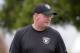 May 26, 2015; Alameda, CA, USA; Oakland Raiders offensive coordinator Bill Musgrave at organized team activities at the Raiders practice facility. Mandatory Credit: Kirby Lee-USA TODAY Sports