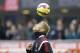 AC Milan's Keisuke Honda controls the ball during the Serie A soccer match between AC Milan and Cesena at the San Siro stadium in Milan, Italy, Sunday, Feb. 22, 2015. (AP Photo/Antonio Calanni)