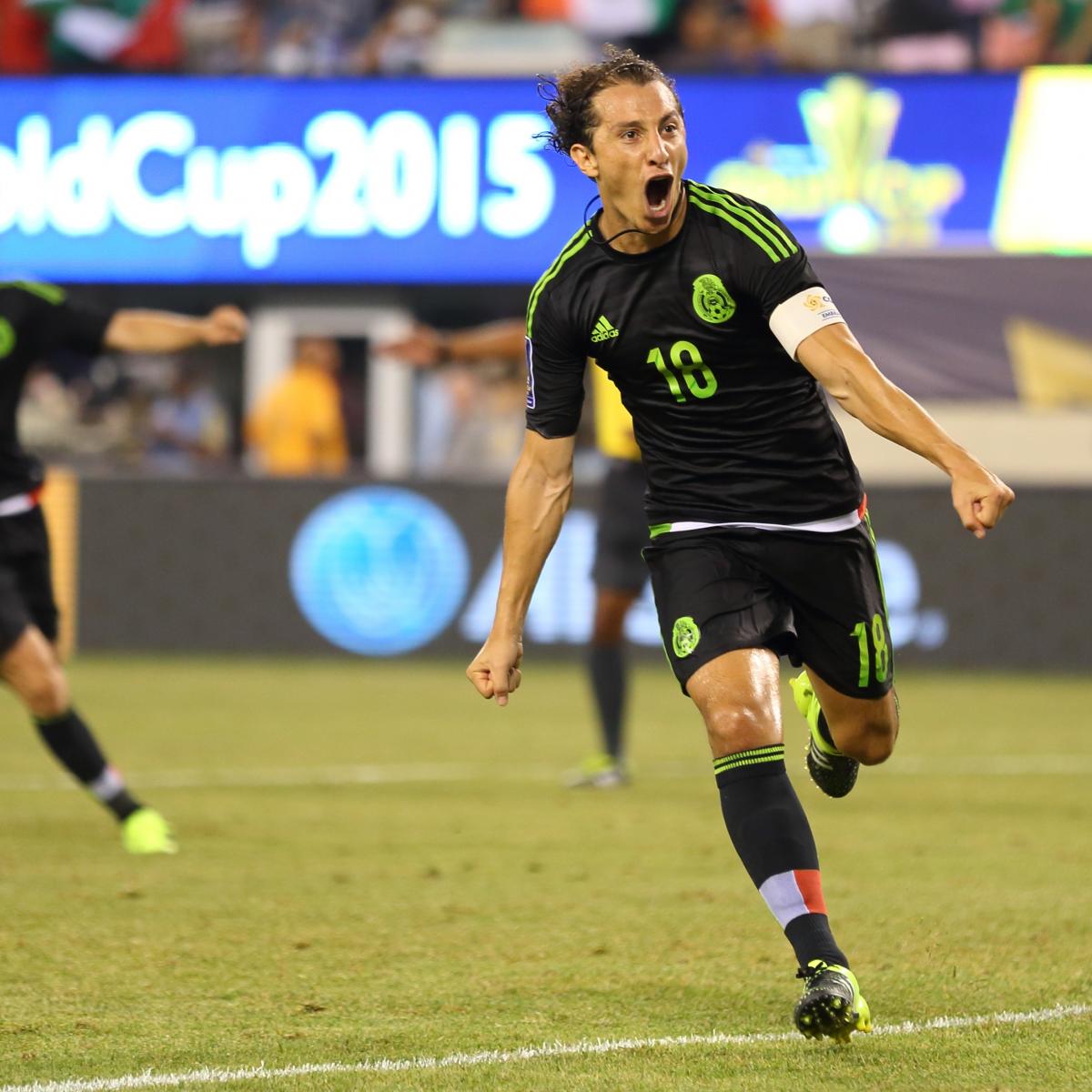 Andres Guardado Shining For Mexico In Captains Role At Gold Cup 