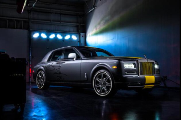 Antonio Brown Has Custom Steelers Themed Rolls Royce Phantom With Antonio Brown Has Custom Steelers Themed Rolls Royce Phantom With
