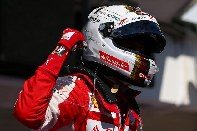 BUDAPEST, HUNGARY - JULY 26:  Sebastian Vettel of Germany and Ferrari celebrates in Parc Ferme after winning the Formula One Grand Prix of Hungary at Hungaroring on July 26, 2015 in Budapest, Hungary.  (Photo by Dan Istitene/Getty Images)