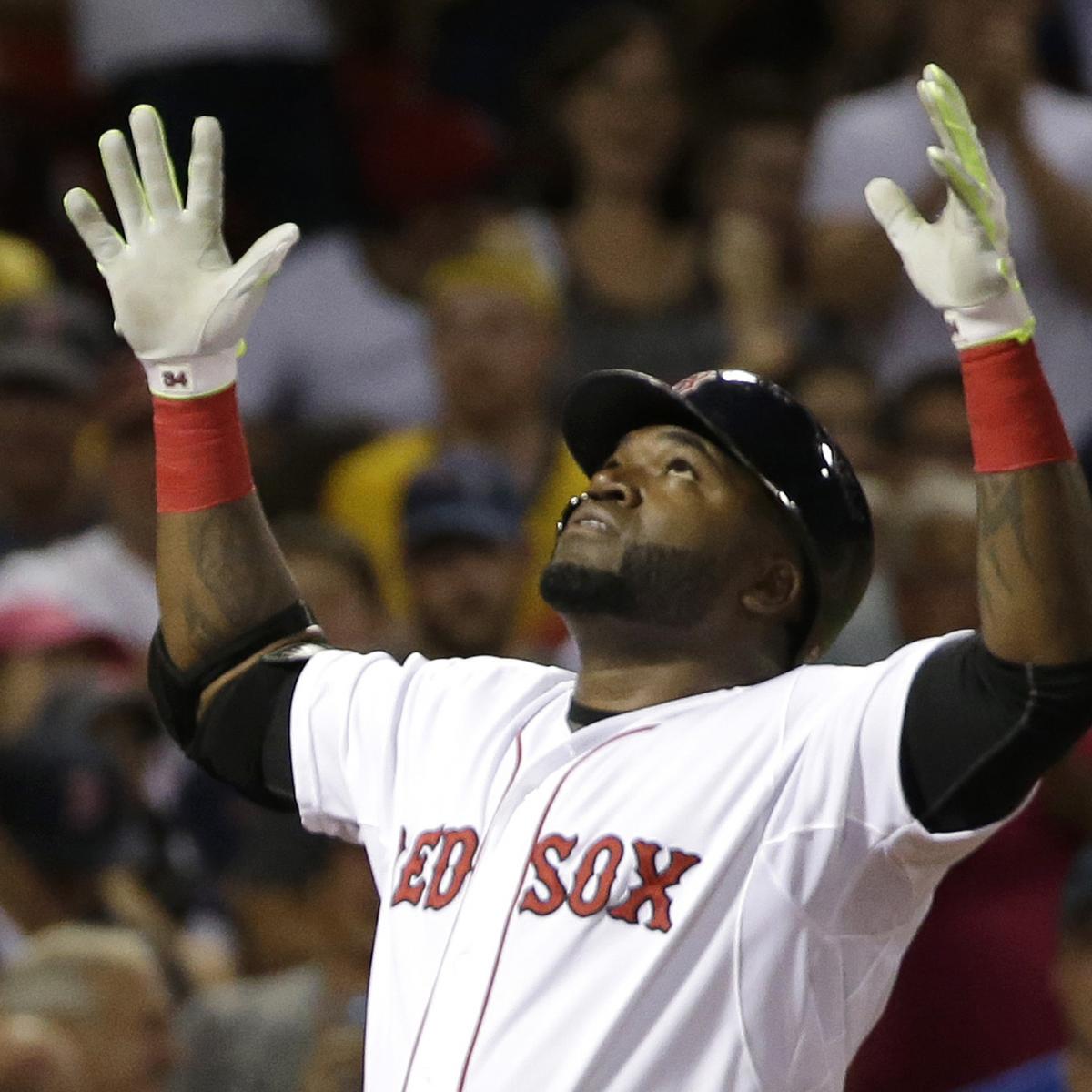 David Ortiz blasts 2 home runs with career high 7 RBIs in Red Sox rout of  Tigers