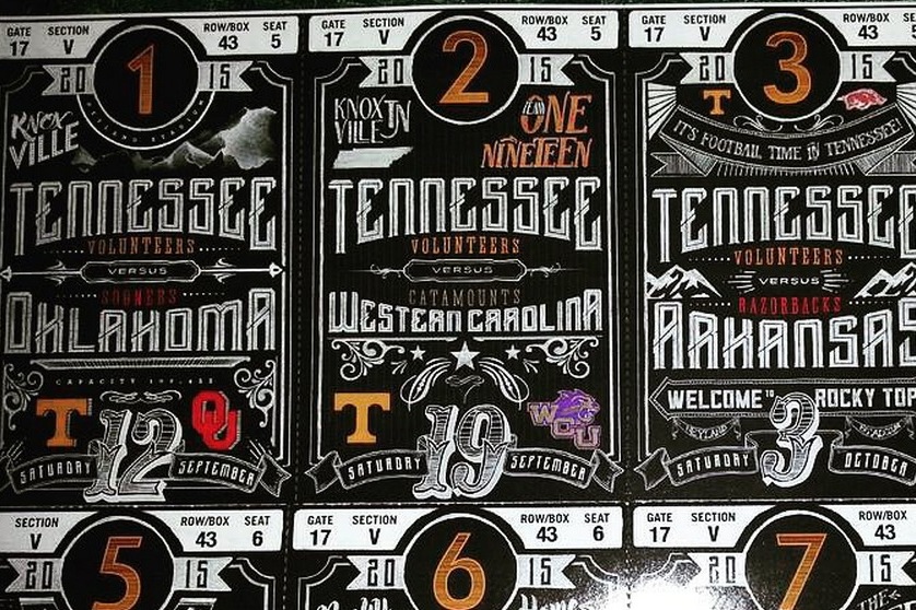 Tennessee Football Debuts Jack Daniel's-Themed Tickets for 2015 Season, News, Scores, Highlights, Stats, and Rumors