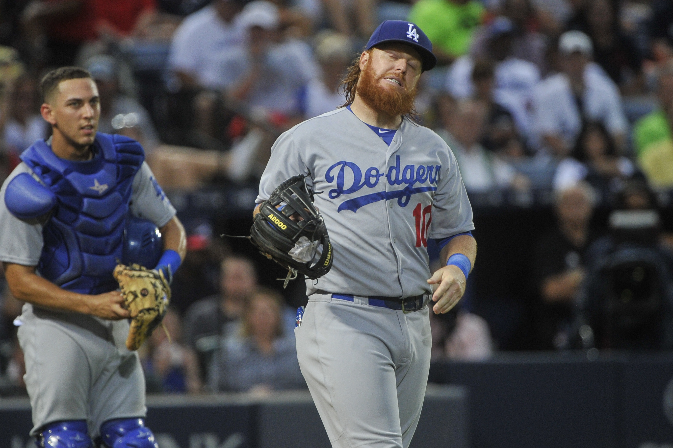 What do Dodgers do at third if Justin Turner's knee injury is serious? -  Los Angeles Times