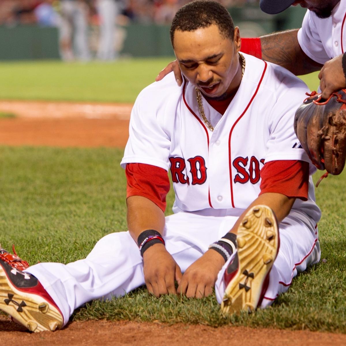 Mookie Betts injury: Boston Red Sox star not playing because of