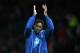 MANCHESTER, ENGLAND - MARCH 09: Matchwinning goal scorer Danny Welbeck of Arsenal applauds the travelling fans following their team's 2-1 victory during the FA Cup Quarter Final match between Manchester United and Arsenal at Old Trafford on March 9, 2015 in Manchester, England. (Photo by Michael Regan/Getty Images)