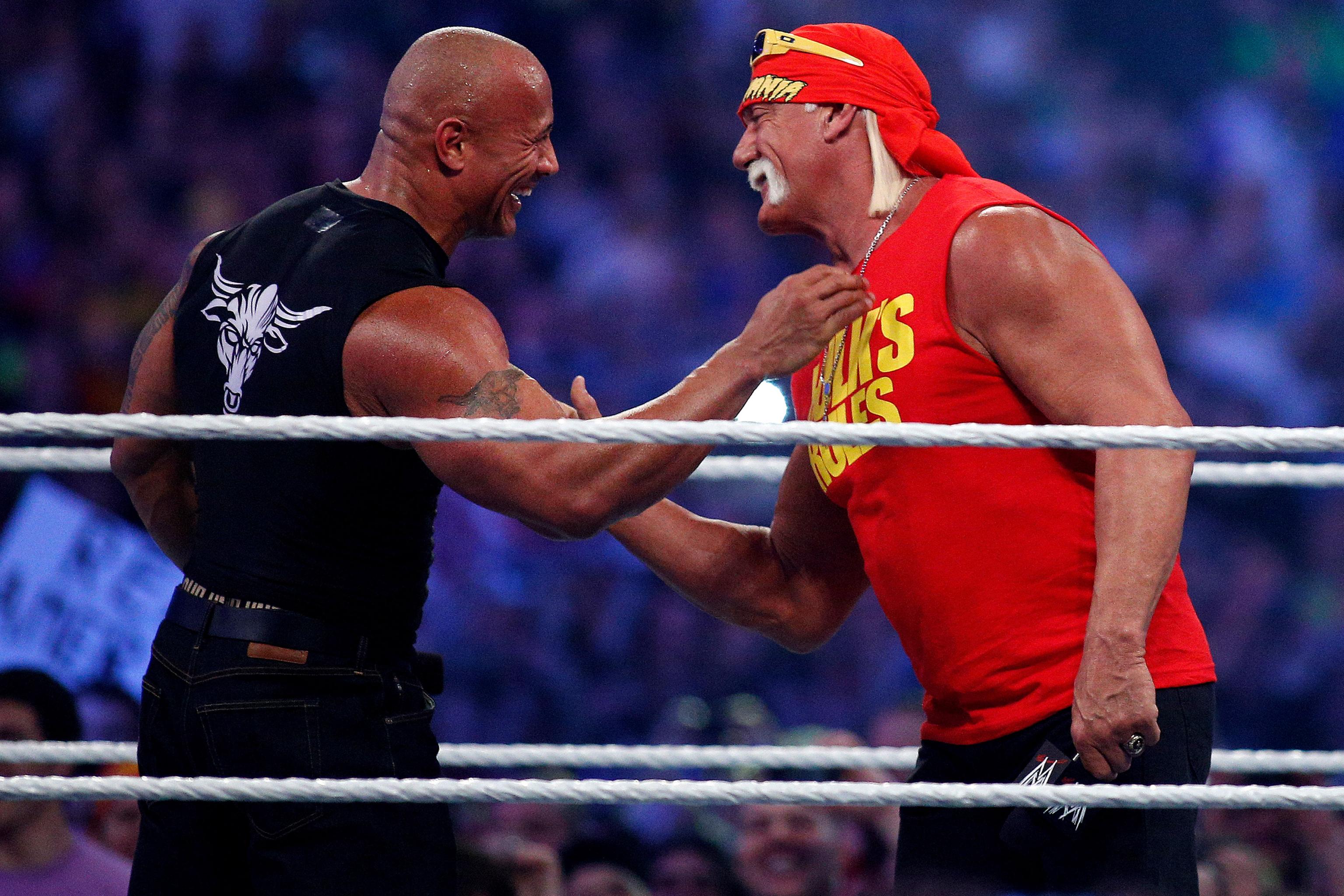 The Rock Issues Statement Hulk Hogan's Controversial Tirade | Bleacher Report Latest News, Videos and Highlights