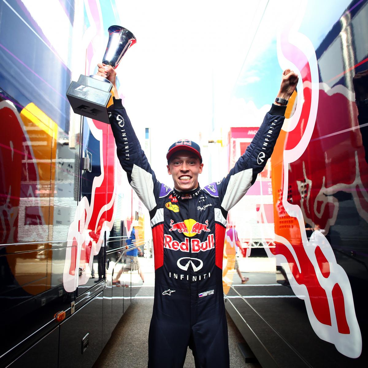 Brutal det er nytteløst medlem Daniil Kvyat Proves Himself at Red Bull with 1st F1 Podium at 2015  Hungarian GP | News, Scores, Highlights, Stats, and Rumors | Bleacher Report