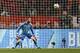 Spain’s goalkeeper David de Gea watches as the ball enters the net scored by Netherlands' Stefan de Vrij during an international friendly soccer match between Netherlands and Spain at ArenA stadium in Amsterdam, Netherlands, Tuesday, March 31, 2015. (AP Photo/Peter Dejong)
