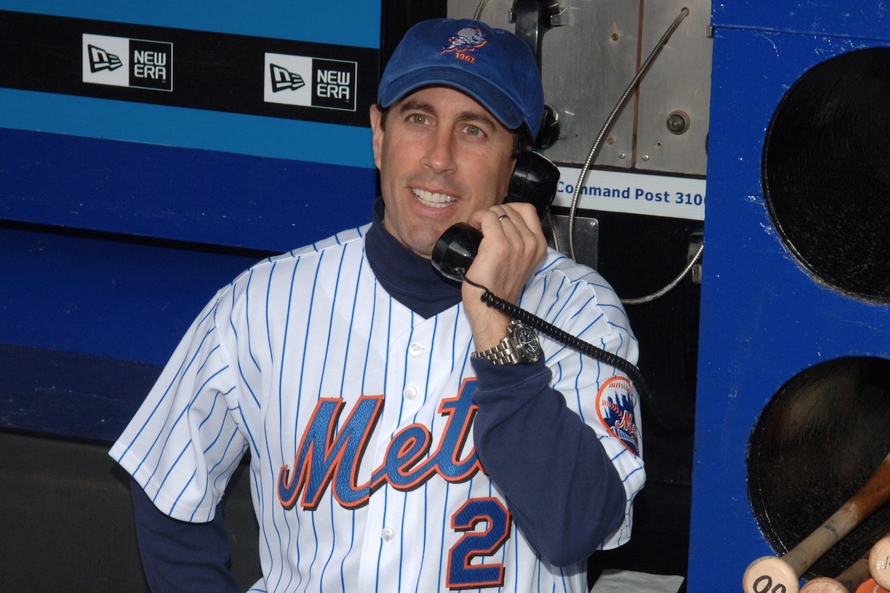 Jerry Seinfeld loves this about the Mets, and hates this Yankees fan