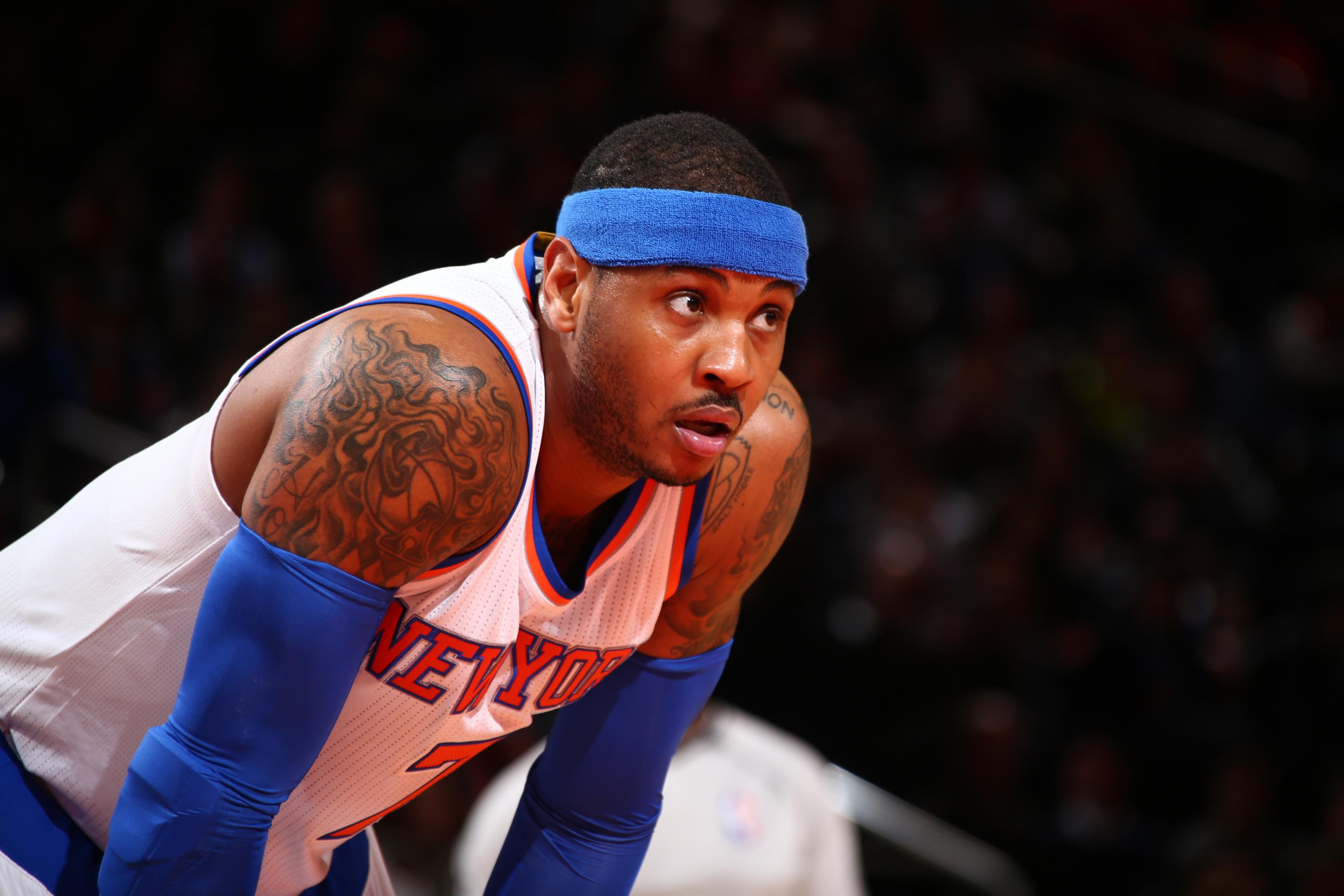 New York Knicks Ex Carmelo Anthony Inspired a Kawhi Leonard Championship -  Sports Illustrated New York Knicks News, Analysis and More