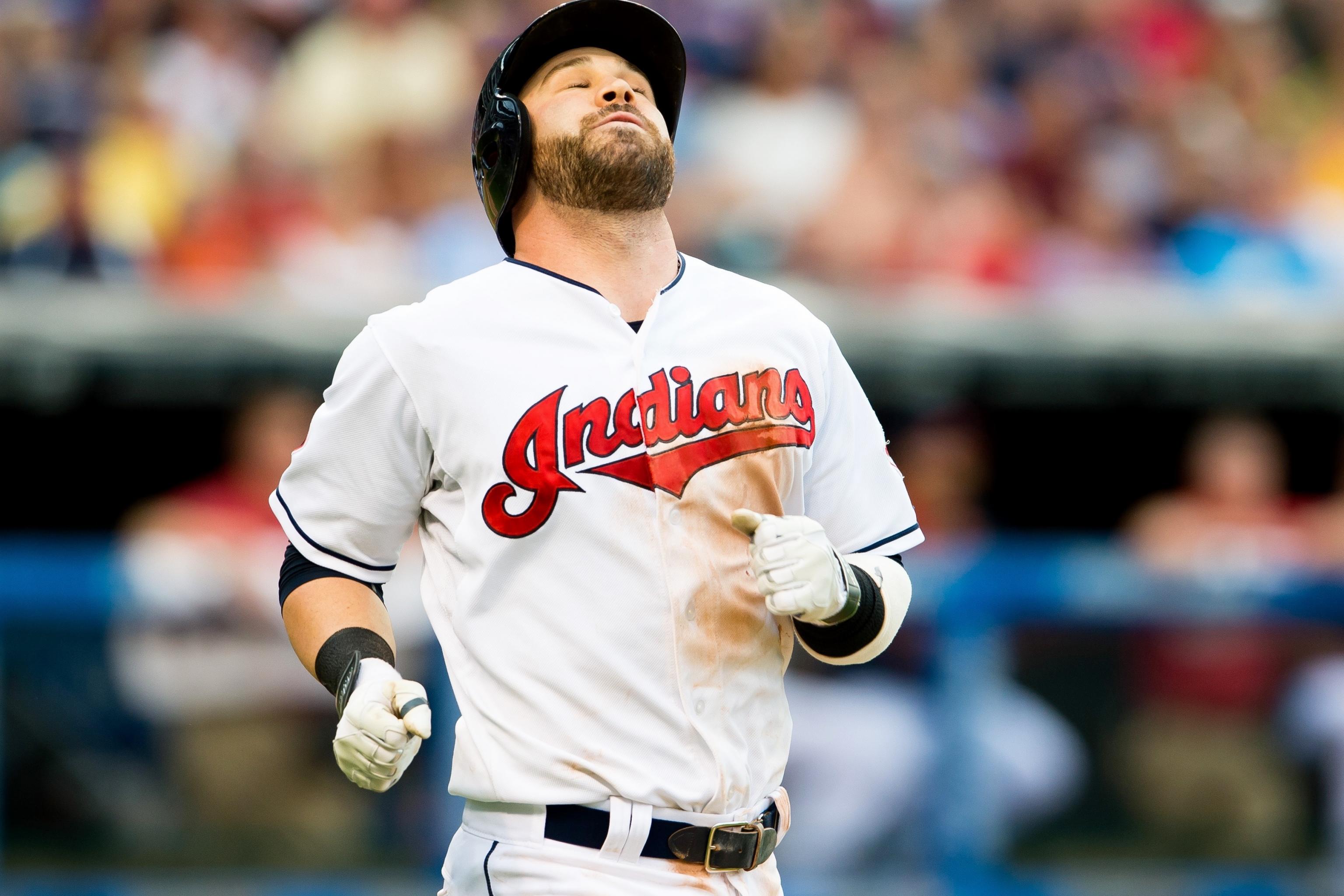 Cleveland second baseman Jason Kipnis out of lineup 