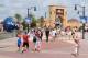 ** FOR IMMEDIATE RELEASE **Visitors head toward the entrance of the Universal Studios Florida theme park in Orlando, Fla., April 22, 2006. Despite the hurricanes during the last two years, both were record years for the area's tourism and hospitality industries. Industry experts expect a good year for this year as well. (AP Photo/Phelan M. Ebenhack)