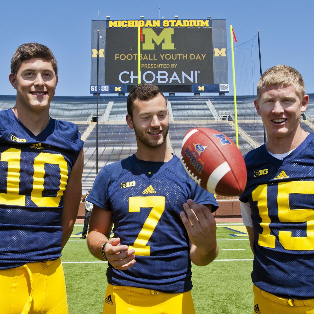 Michigan Football Week 1 Fall Camp Stock Report Bleacher Report