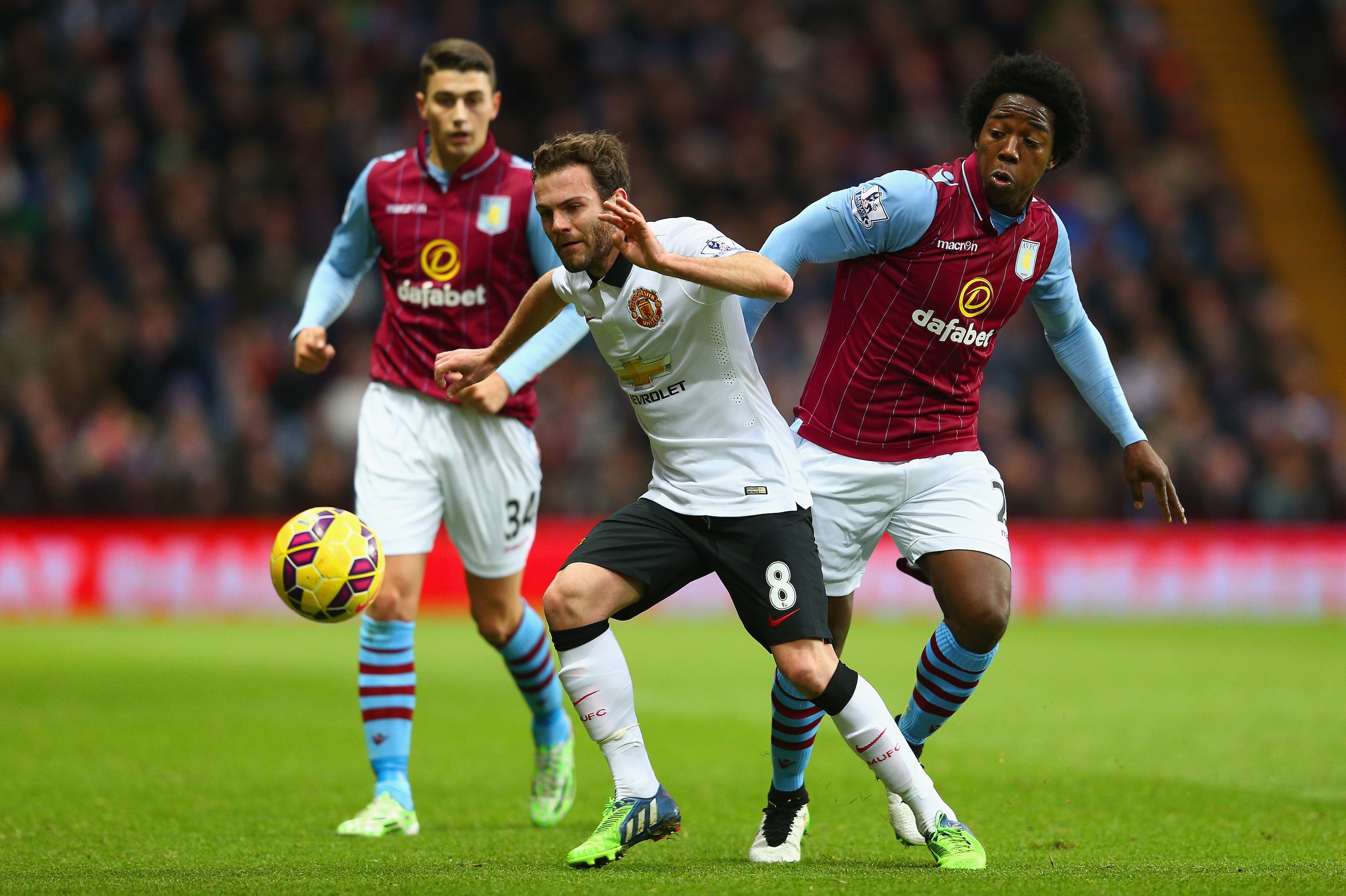 Manchester United Contra Aston Villa : Manchester United Vs Aston Villa