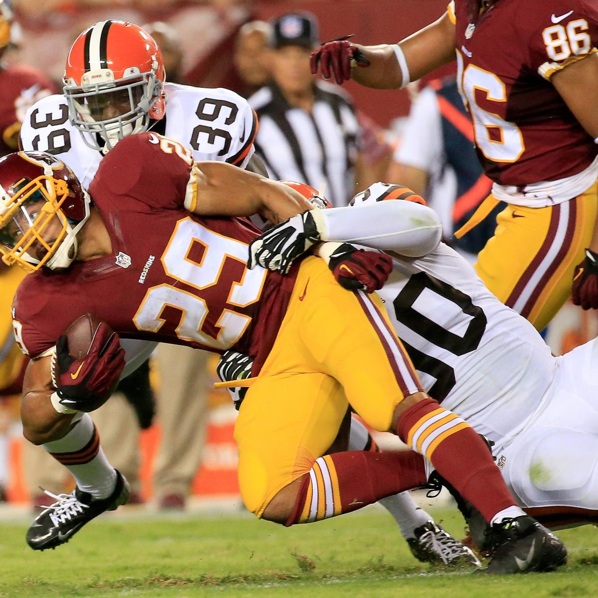 Redskins vs. Browns Previewing Washington's Preseason Week 1 Matchup