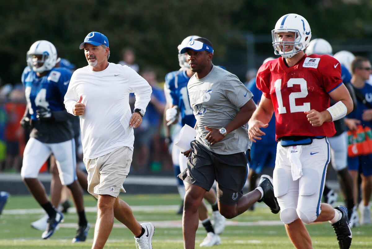 Indianapolis Colts Training Camp Day 2Raimanns Contract Crisis - kyjx79w