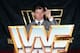 World Wrestling Federation owner Vince McMahon is shown at a news conference in New York City on July 16, 1991. McMahon admits to having used steroids that he received from Dr. George T. Zahorian III, who was convicted last month of illegally selling the body building drug. McMahon made the announcement to answer allegations that the WWF is rife with steroid use. (AP Photo/Richard Drew)