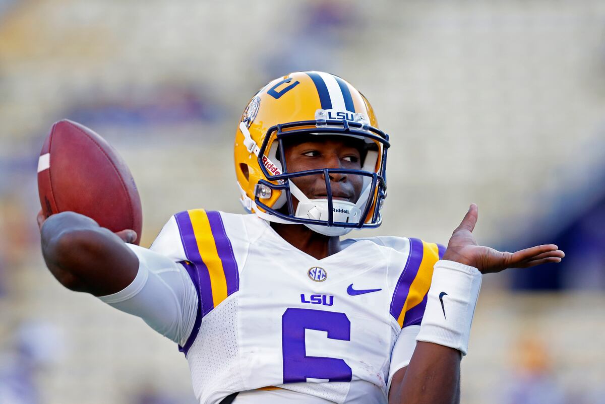 LSU Football It's Time to Name Brandon Harris the 2015 Starting