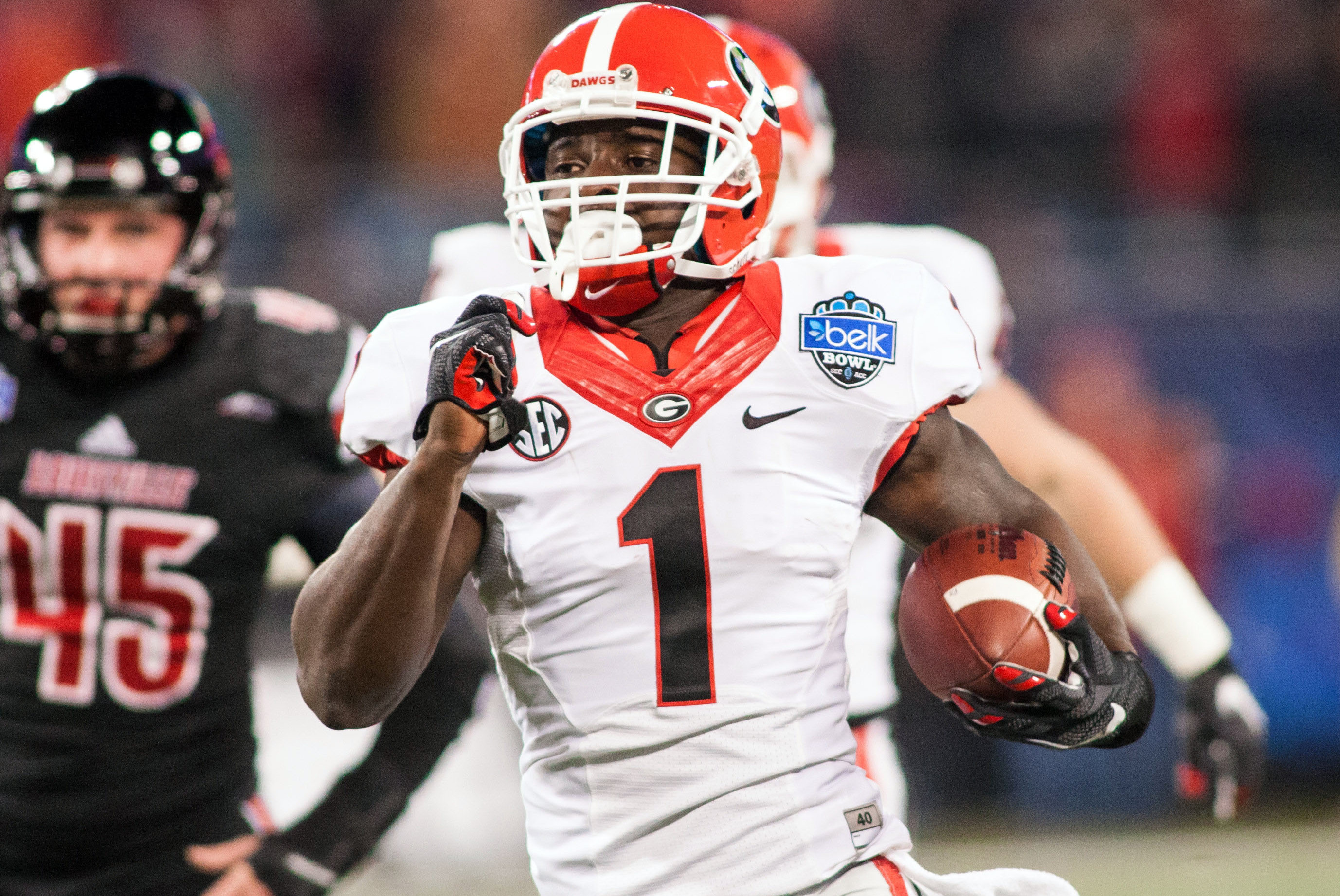 College Teammates on X: Sony Michel, Todd Gurley II, Nick Chubb, Georgia  2014  / X