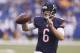 After a shaky performance in the preseason opener, QB Jay Cutler looked sharp Saturday night against the Indianapolis Colts.