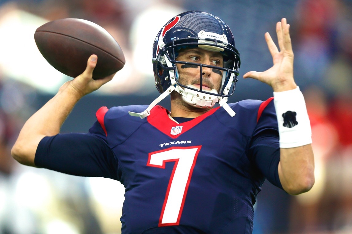 After season full of twists, Texans QB Hoyer now a playoff starter