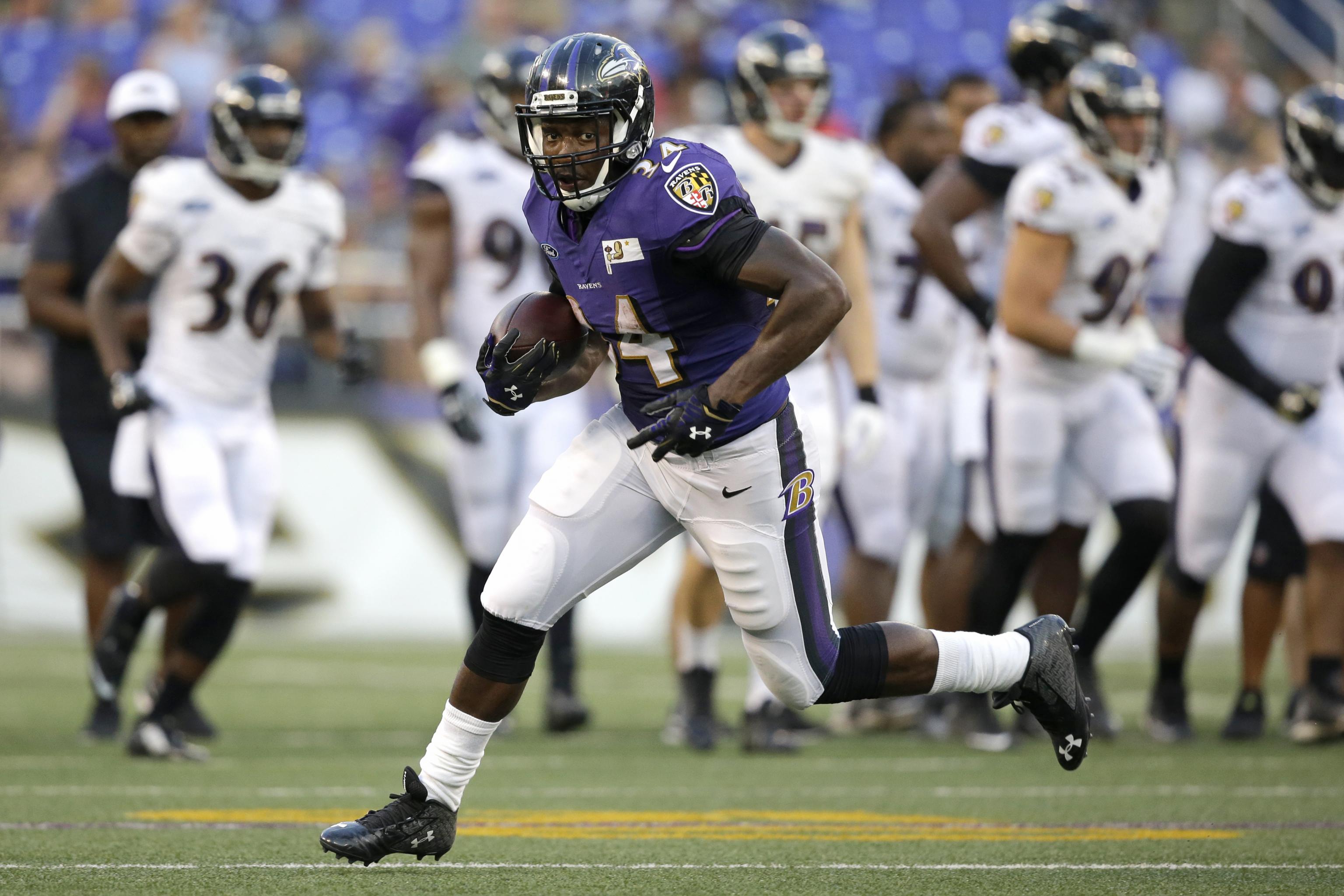 Lorenzo Taliaferro Injury: Updates on Ravens RB's Knee and Return, News,  Scores, Highlights, Stats, and Rumors