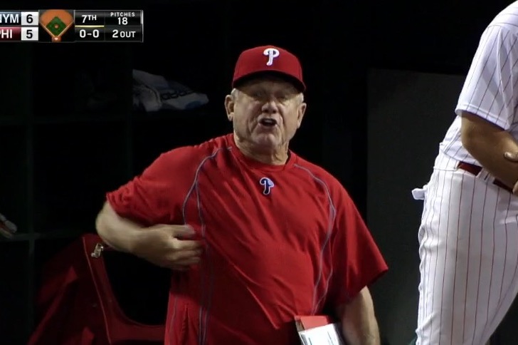Phillies' Larry Bowa Hurls F-Bombs at Daniel Murphy After Ejection