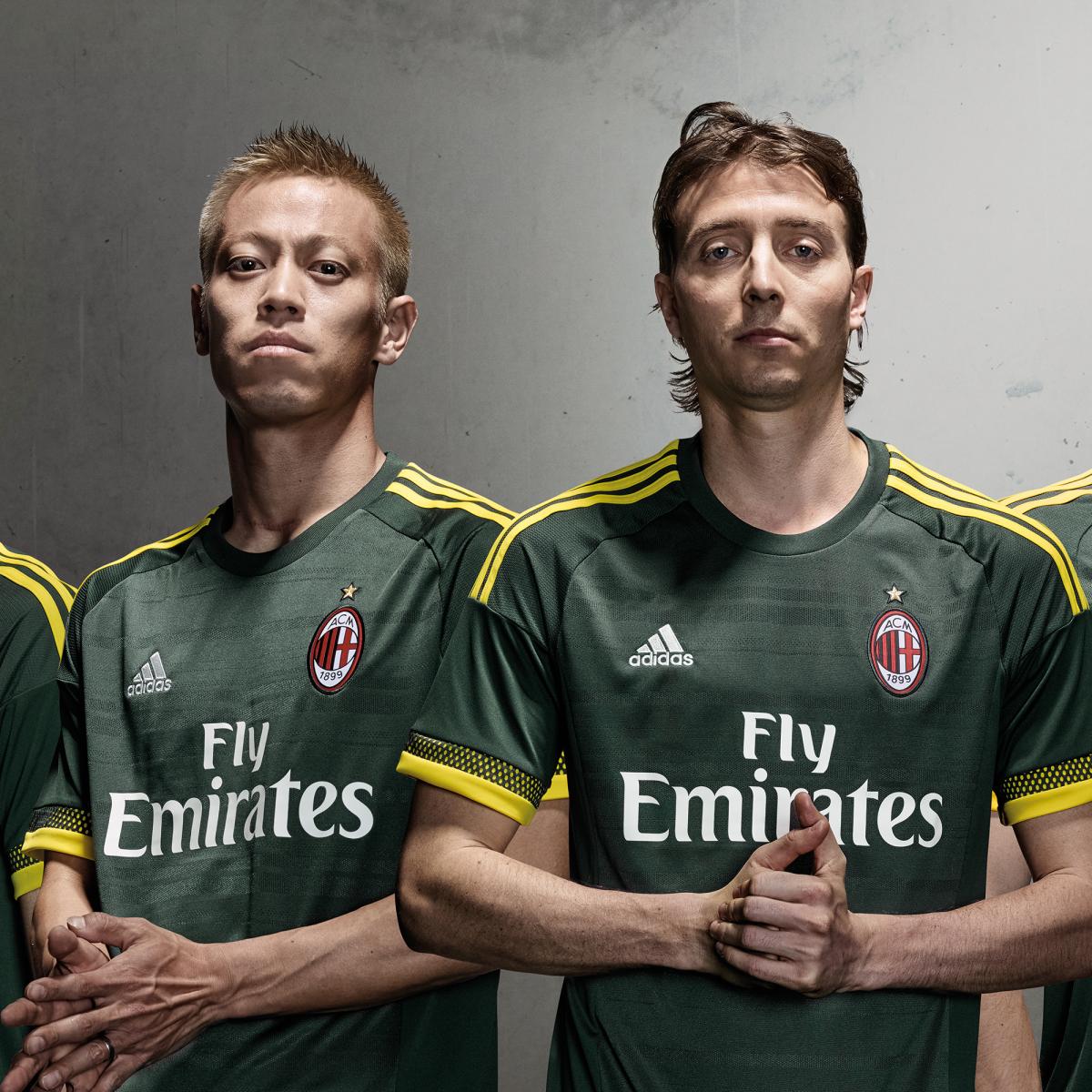 vredig Misbruik weg AC Milan Unveil New Adidas 3rd Kit for 2015/16 Season | News, Scores,  Highlights, Stats, and Rumors | Bleacher Report