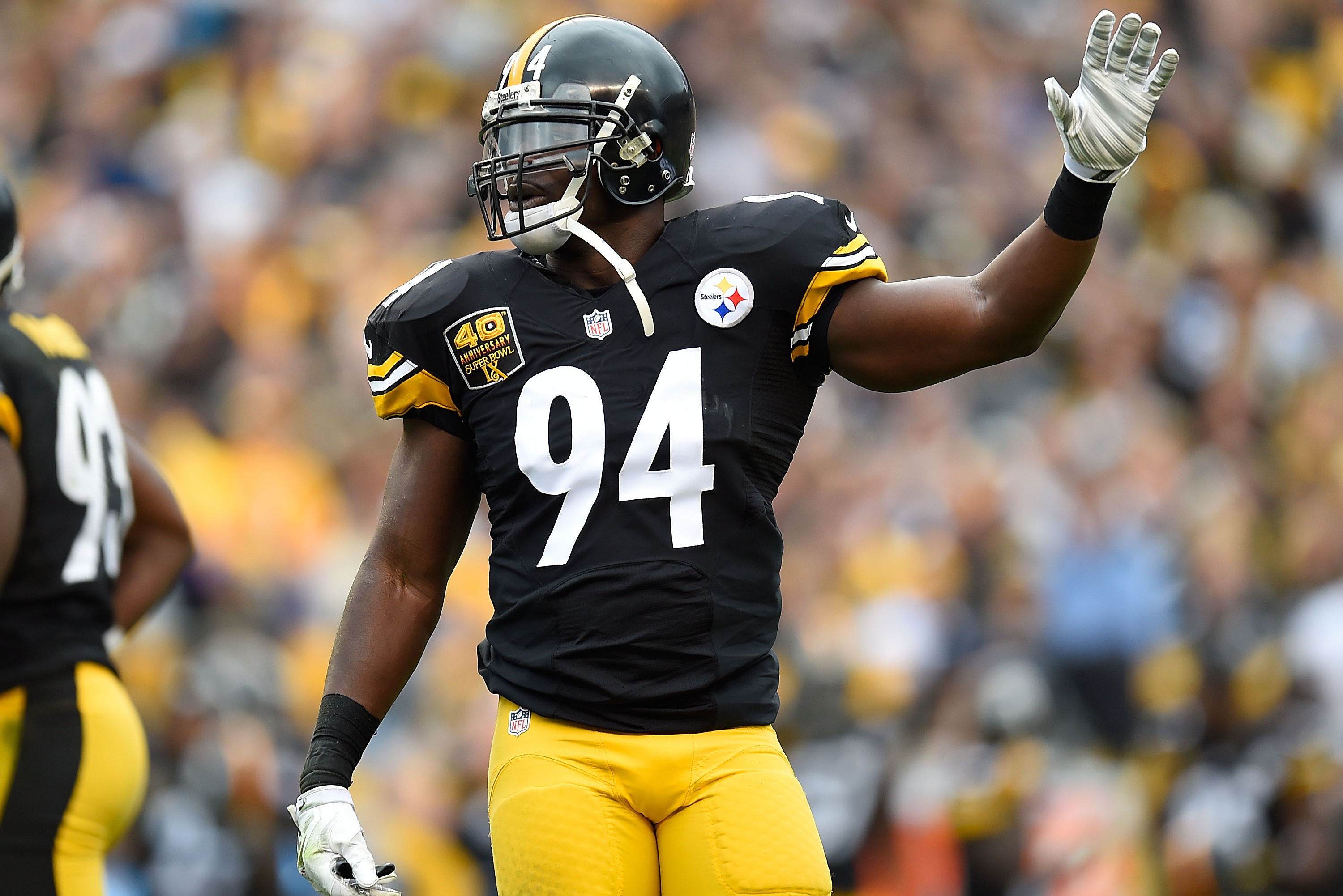 Steelers Lawrence Timmons is smoking