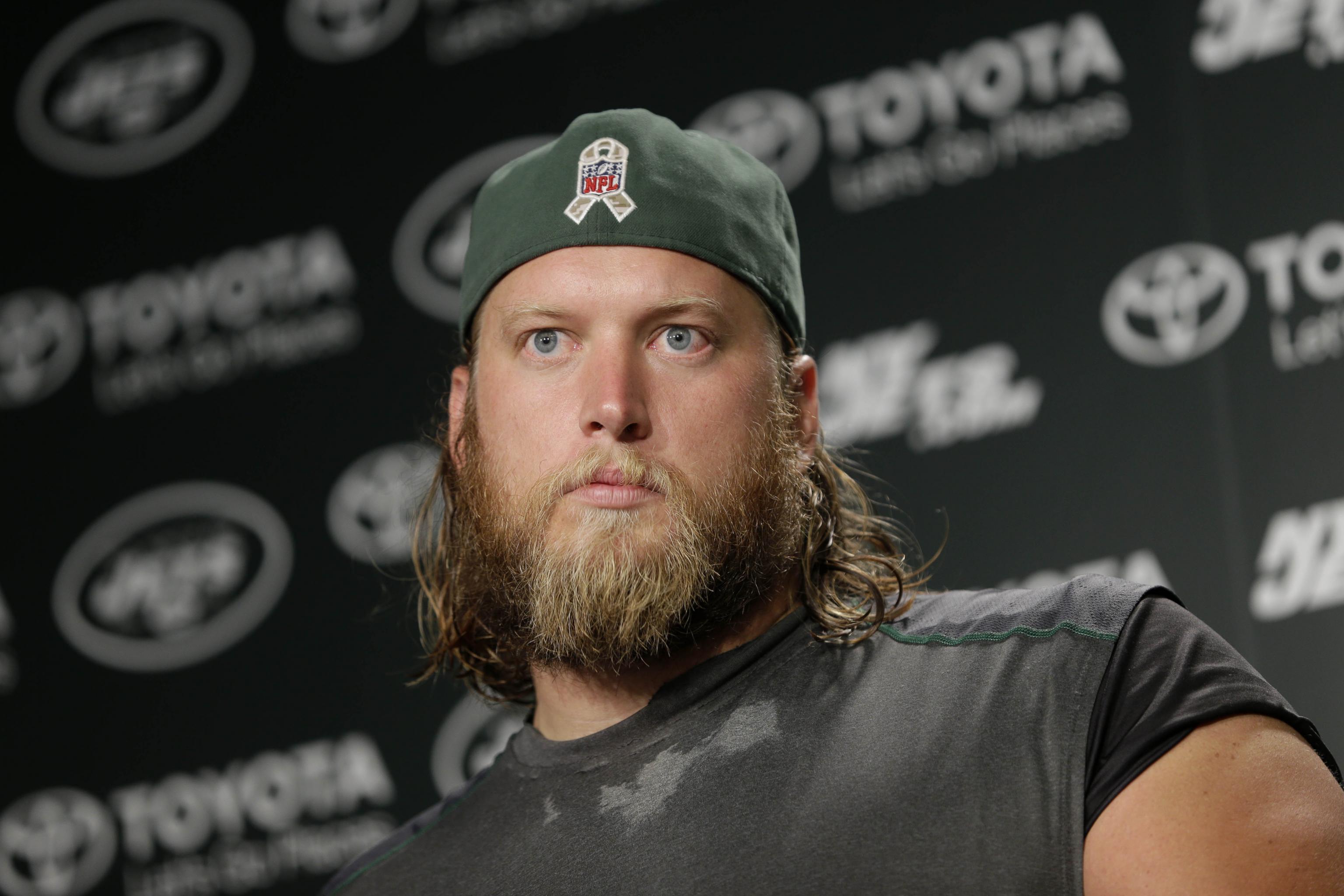 New York Jets - Nick Mangold: I've been here nine years. Every one of  those [police officers] that's out there, they risk their lives every day.  They go out there to keep