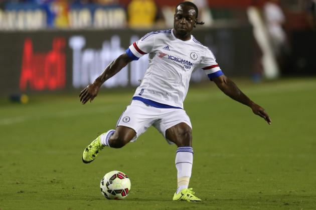 Chelsea forward Victor Moses (20) in action on Tuesday,July,28, 2015, in Landover, Maryland. Chelsea and FC Barcelona face off at the 2015 International Champions Cup. Damian Strohmeyer/AP Images for International Champions Cup