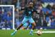 LIVERPOOL, ENGLAND - AUGUST 23: Fabian Delph of Manchester City warms up prior to the Barclays Premier League match between Everton and Manchester City at Goodison Park on August 23, 2015 in Liverpool, England. (Photo by Alex Livesey/Getty Images)