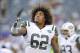 New York Jets' Leonard Williams gestures before a preseason NFL football game against the New York Giants Saturday, Aug. 29, 2015 in East Rutherford, N.J. (AP Photo/Bill Kostroun)