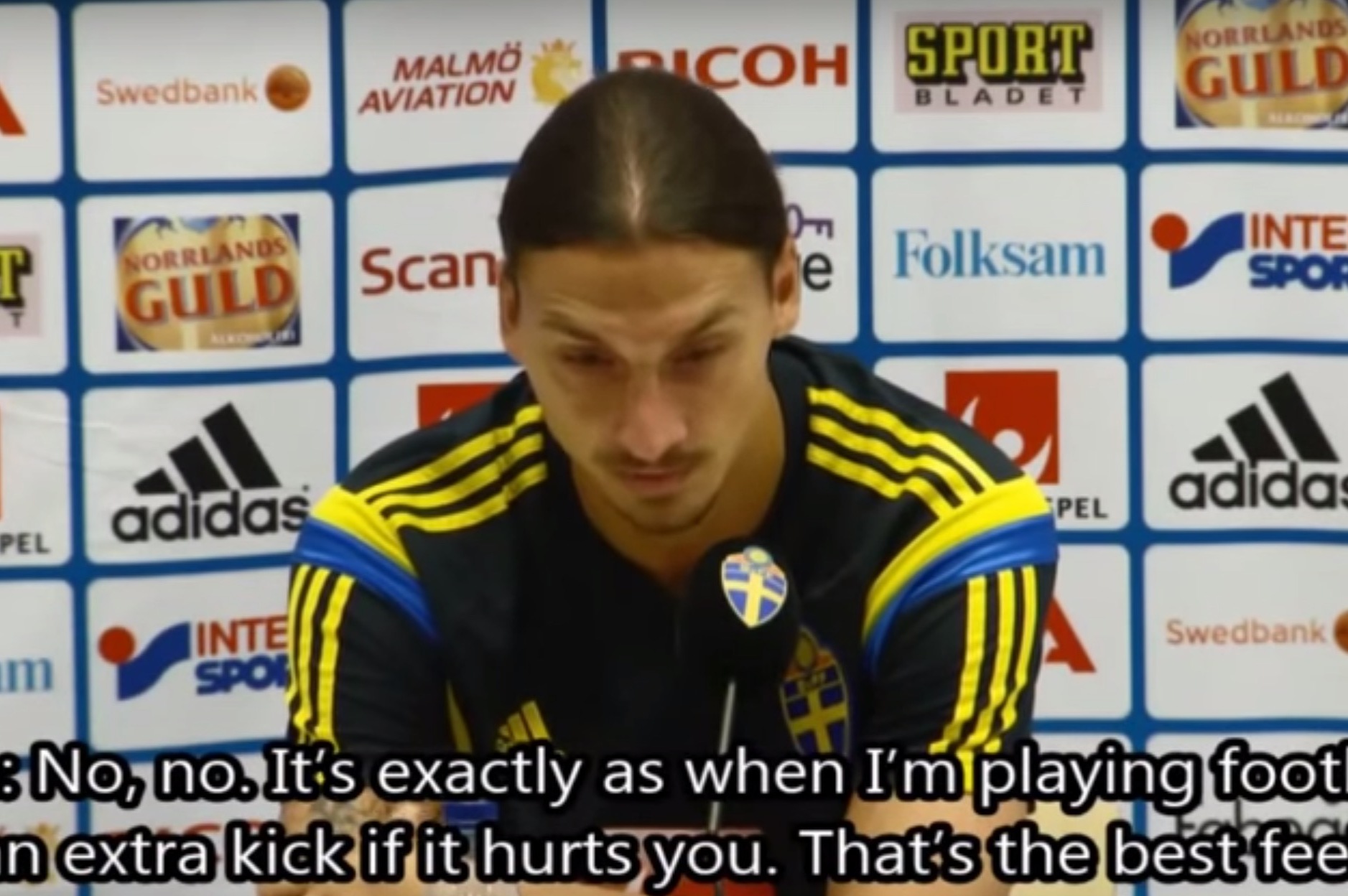 Zlatan Ibrahimovic to Journalist: I Get a Kick out of Doing Things That  Hurt You | News, Scores, Highlights, Stats, and Rumors | Bleacher Report