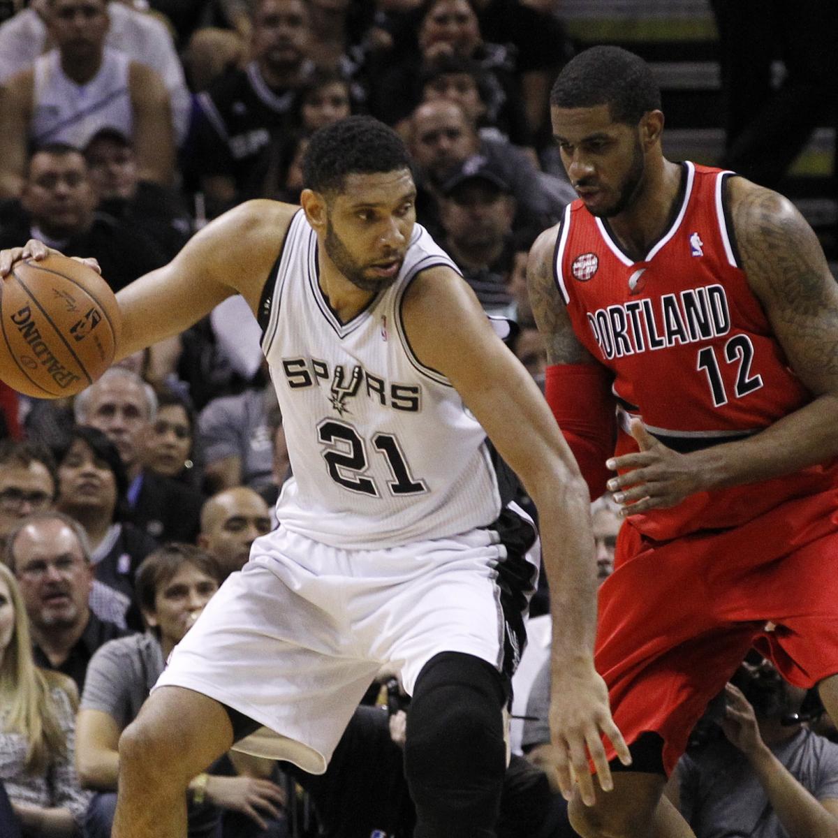 Tim Duncan - San Antonio Spurs - Game-Worn Road 'Stretch' Jersey - 2015-16  Season - 1 of 2