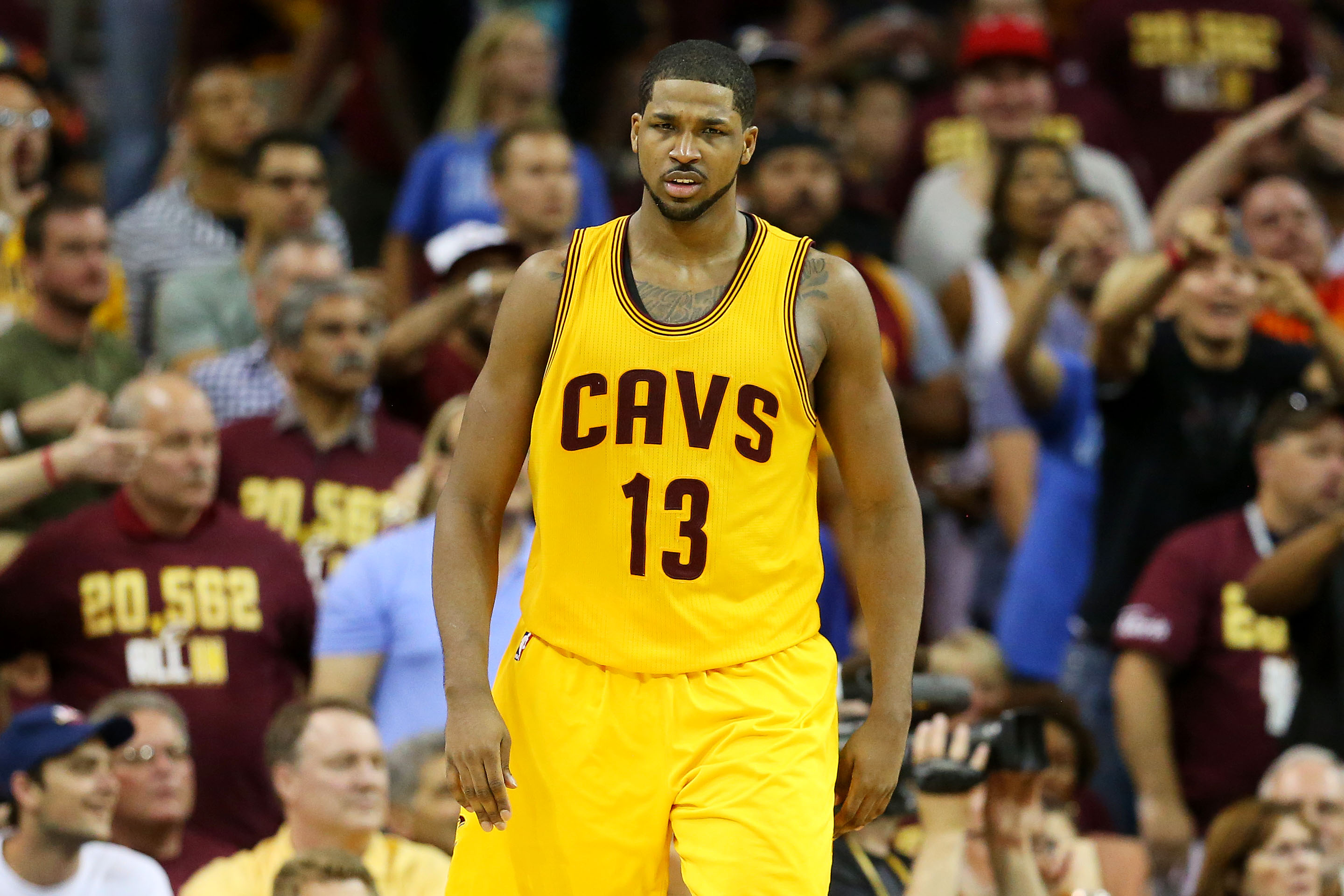 Tristan Thompson's Cavs return will ignite debate over retiring jersey -  Axios Cleveland