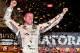 Carl Edwards won for the first time in his Sprint Cup career at Darlington.