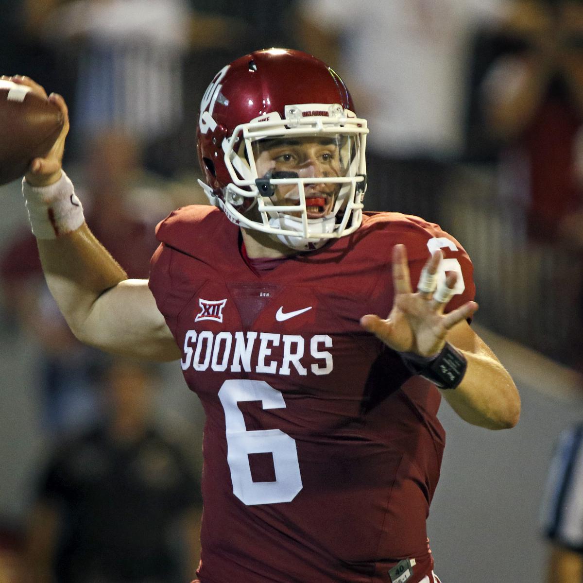 Oklahoma's Baker Mayfield is the most interesting player at Senior Bowl