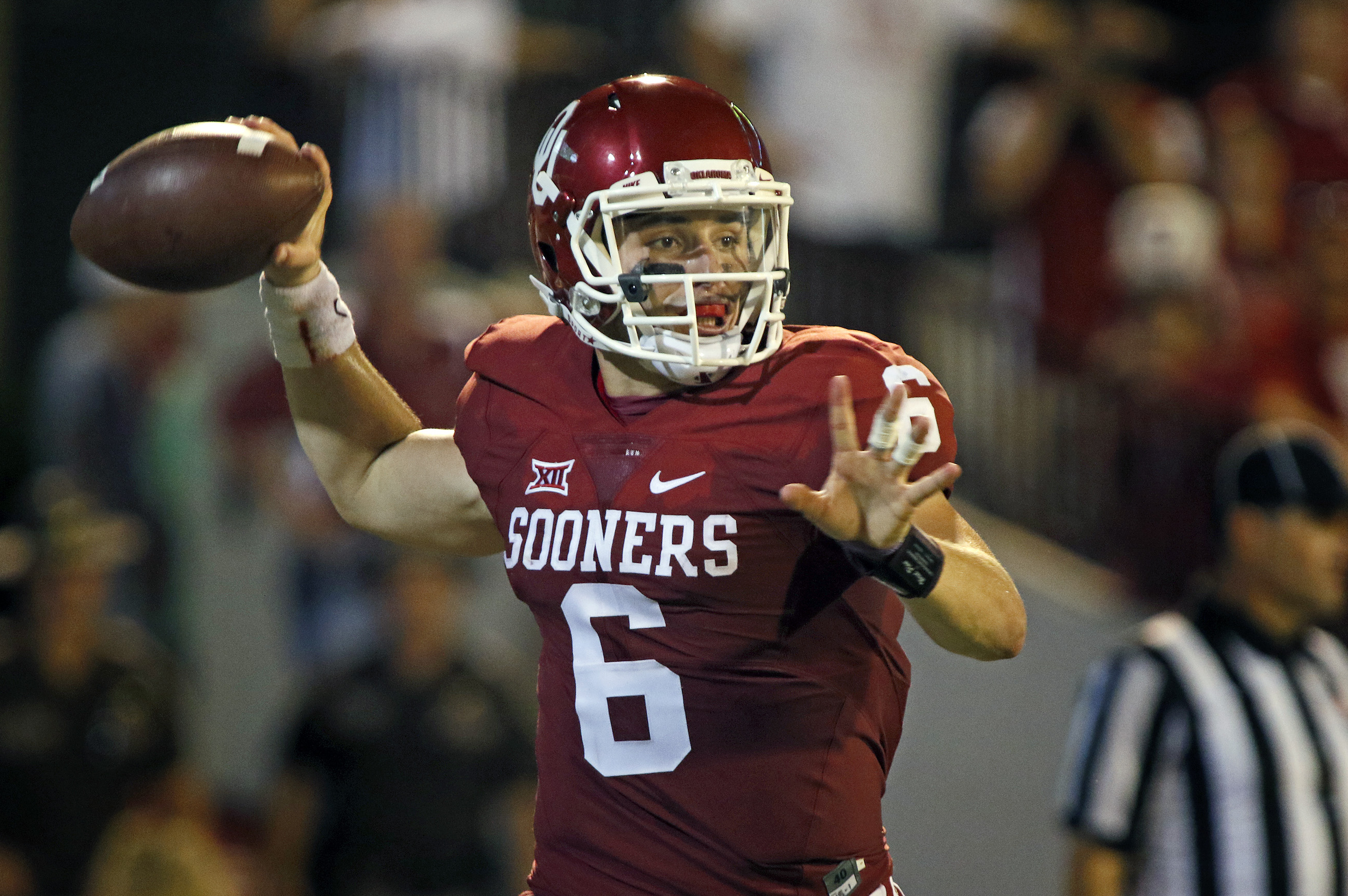 Baker Mayfield 11 Lake Travis High School Cavaliers Black Football