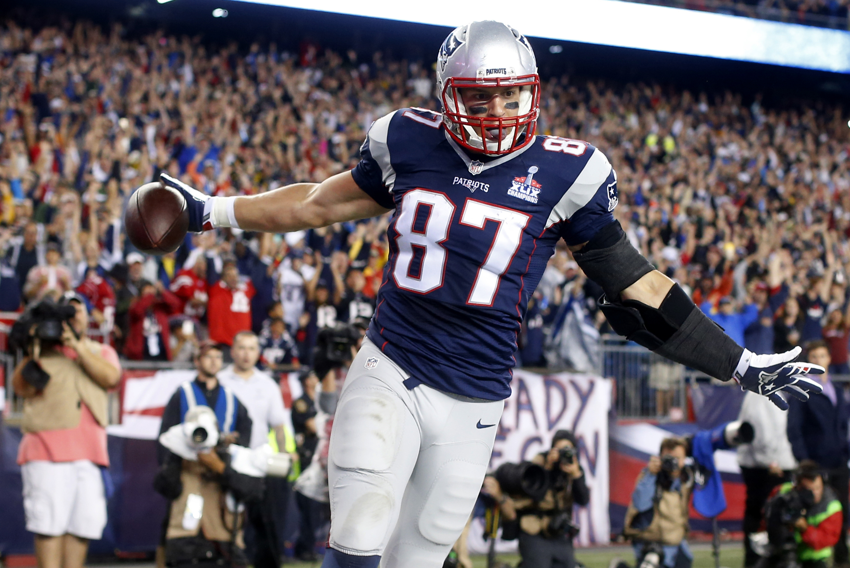 Steelers vs. Patriots 2015 final score: Tom Brady, Rob Gronkowski