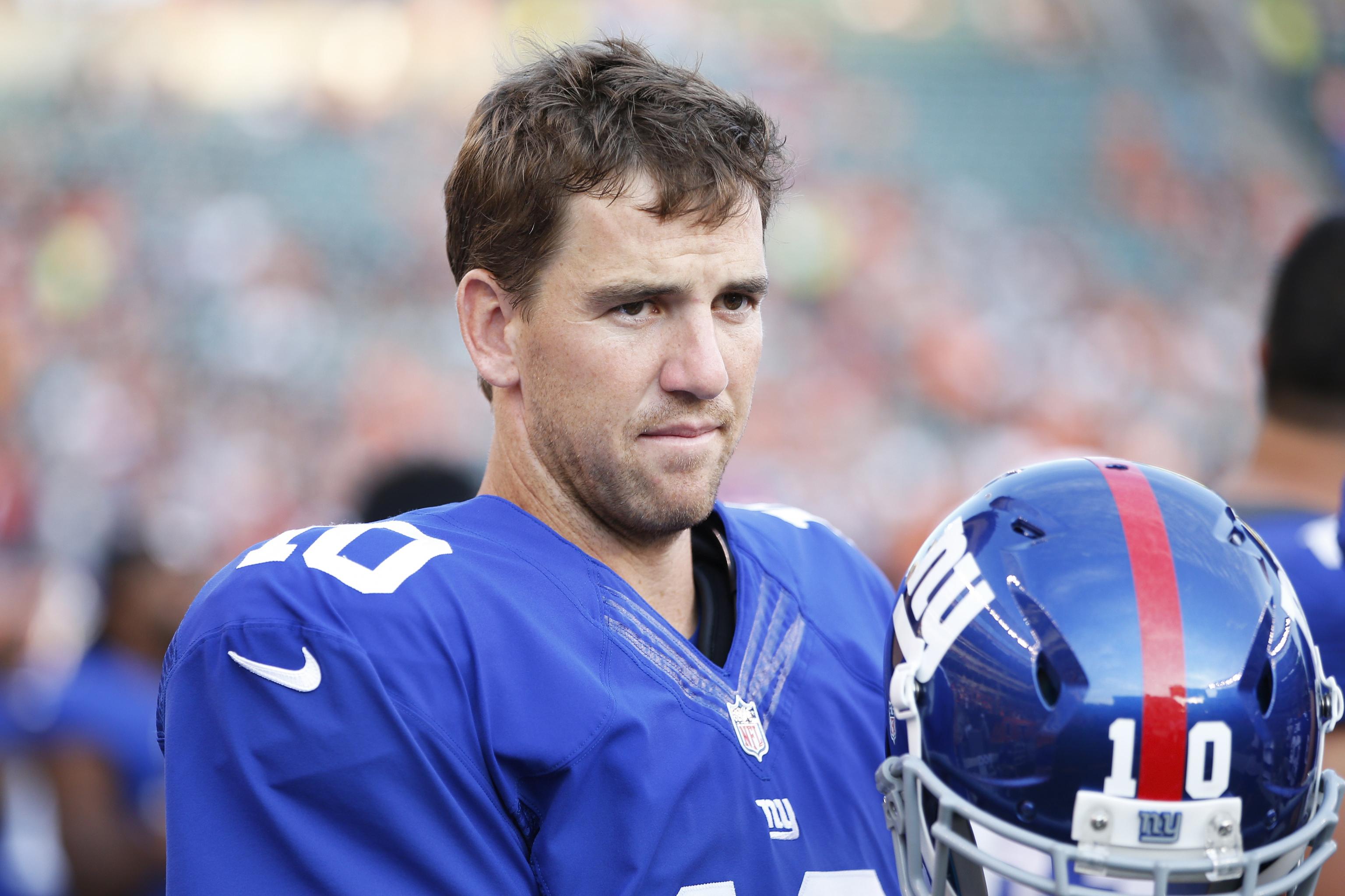 Eli Manning New York Giants #10 Youth Player Name & Number