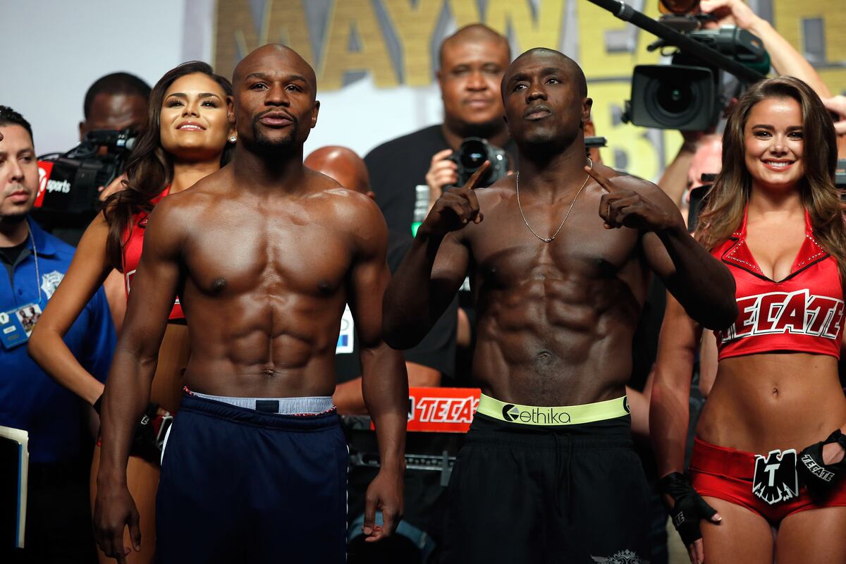 Mayweather vs. Berto Weigh-In: Results and Twitter ...