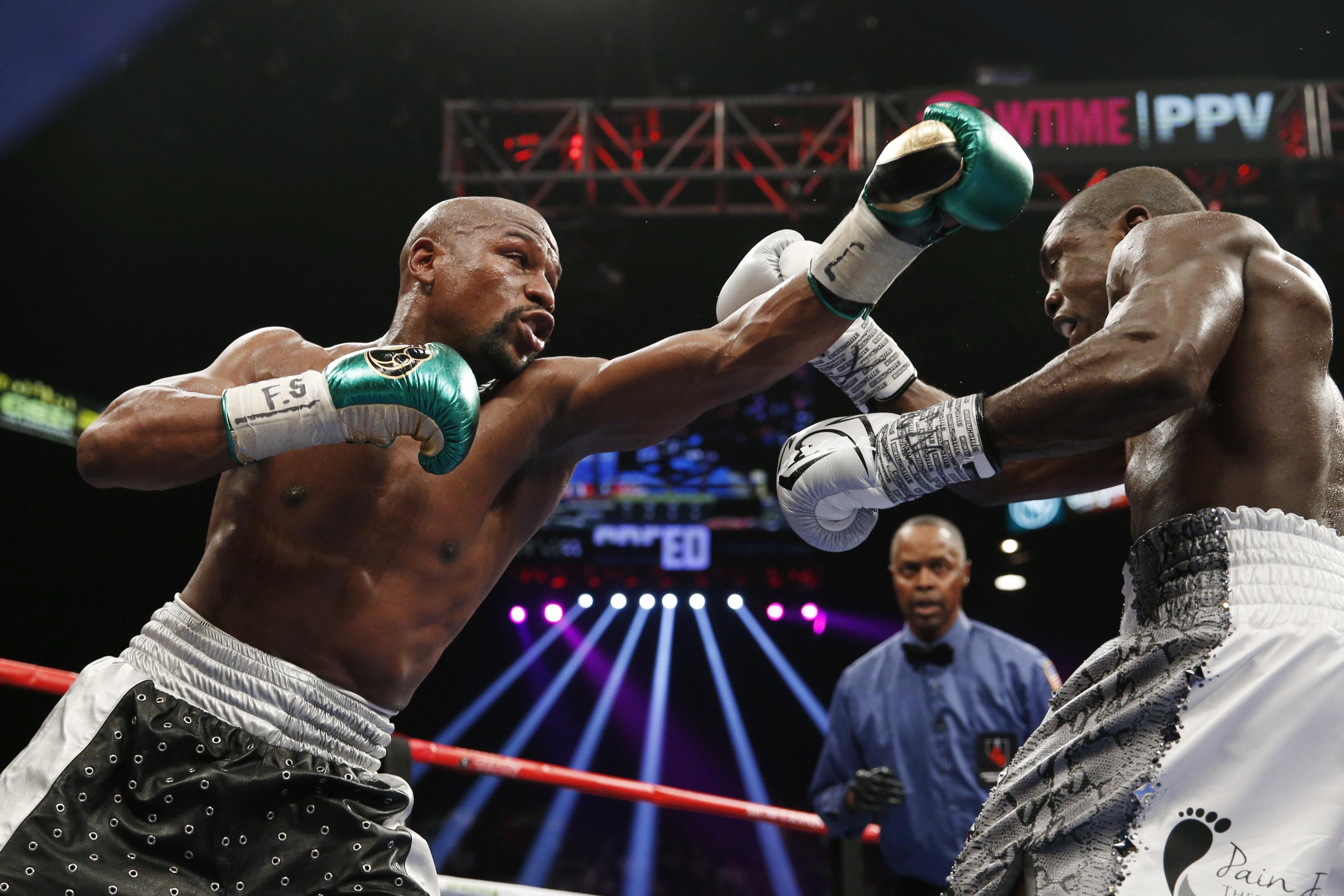 Andre Berto on why fighting Floyd Mayweather felt like he just got