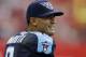 Tennessee Titans quarterback Marcus Mariota smiles during the fourth quarter of an NFL football game against the Tampa Bay Buccaneers Sunday, Sept. 13, 2015, in Tampa, Fla. (AP Photo/Chris O'Meara)