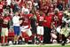 GLENDALE, AZ - SEPTEMBER 13: Running back David Johnson #31 of the Arizona Cardinals beaks down field for a 55-yard touchdown during the fourth quarter of the NFL game at the University of Phoenix Stadium on September 13, 2015 in Glendale, Arizona. (Photo by Christian Petersen/Getty Images)