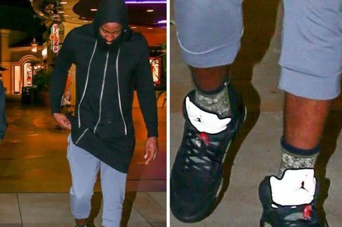 harden wearing jordans