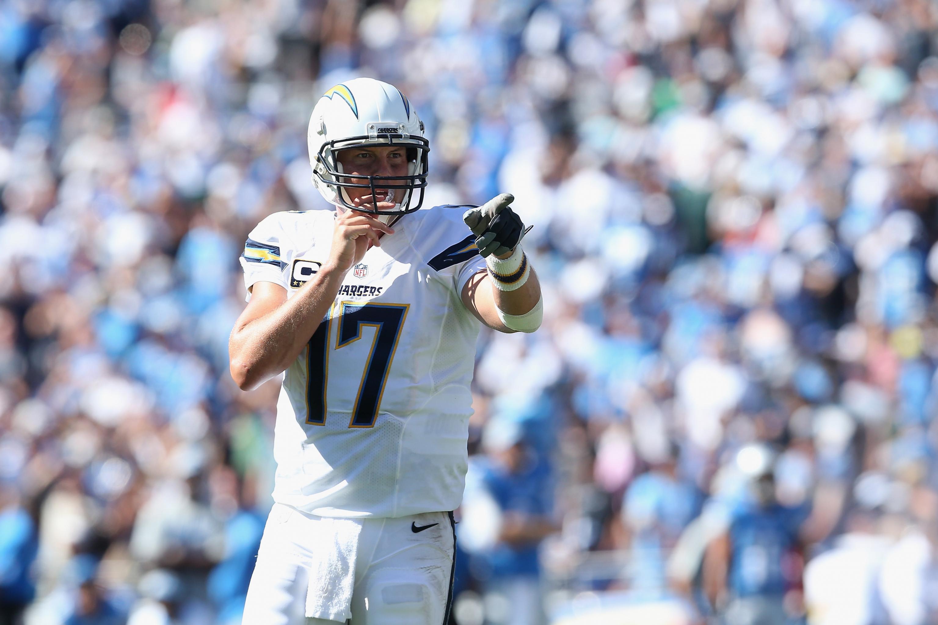 Rivers passes Fouts in Chargers 21-13 win over Broncos